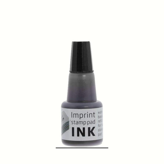 Inchiostro per ricarica dei timbri NERO - 5 timbri